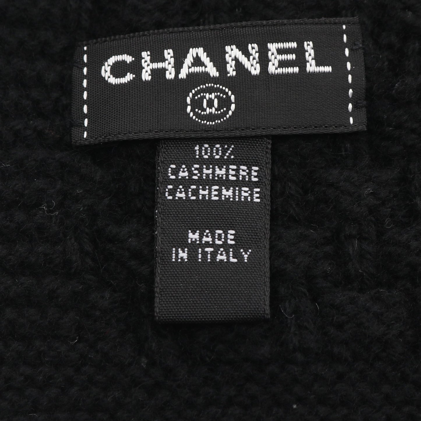 ココマーク マフラー カシミヤ ブラック シャネル 財布・小物 CHANEL