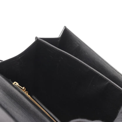 ショルダーバッグ レザー ブラック 馬車金具 セリーヌ バッグ CELINE