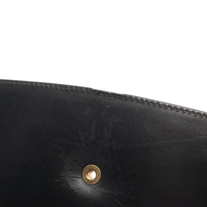ショルダーバッグ レザー ブラック 馬車金具 セリーヌ バッグ CELINE