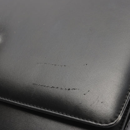 ショルダーバッグ レザー ブラック 馬車金具 セリーヌ バッグ CELINE