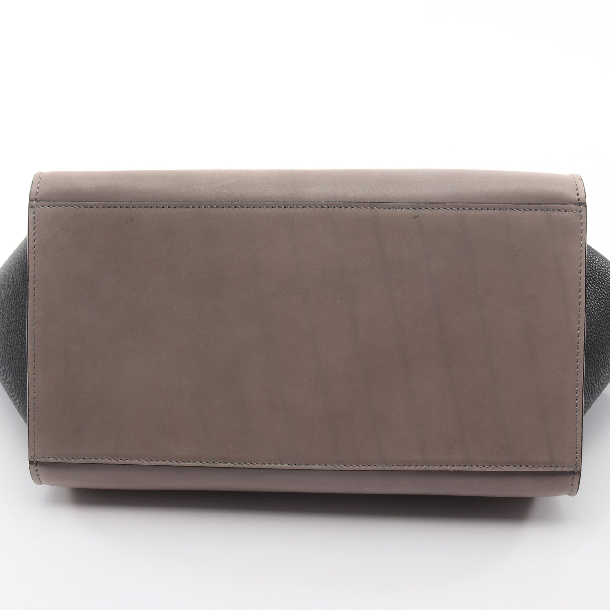 トラペーズ スモール ハンドバッグ レザー ネイビー グレー ブラック 2WAY セリーヌ バッグ CELINE