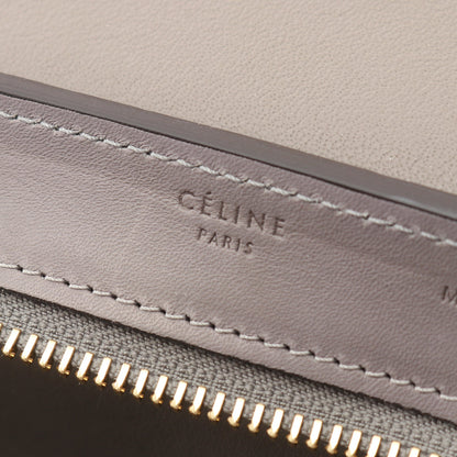 トラペーズ スモール ハンドバッグ レザー ネイビー グレー ブラック 2WAY セリーヌ バッグ CELINE