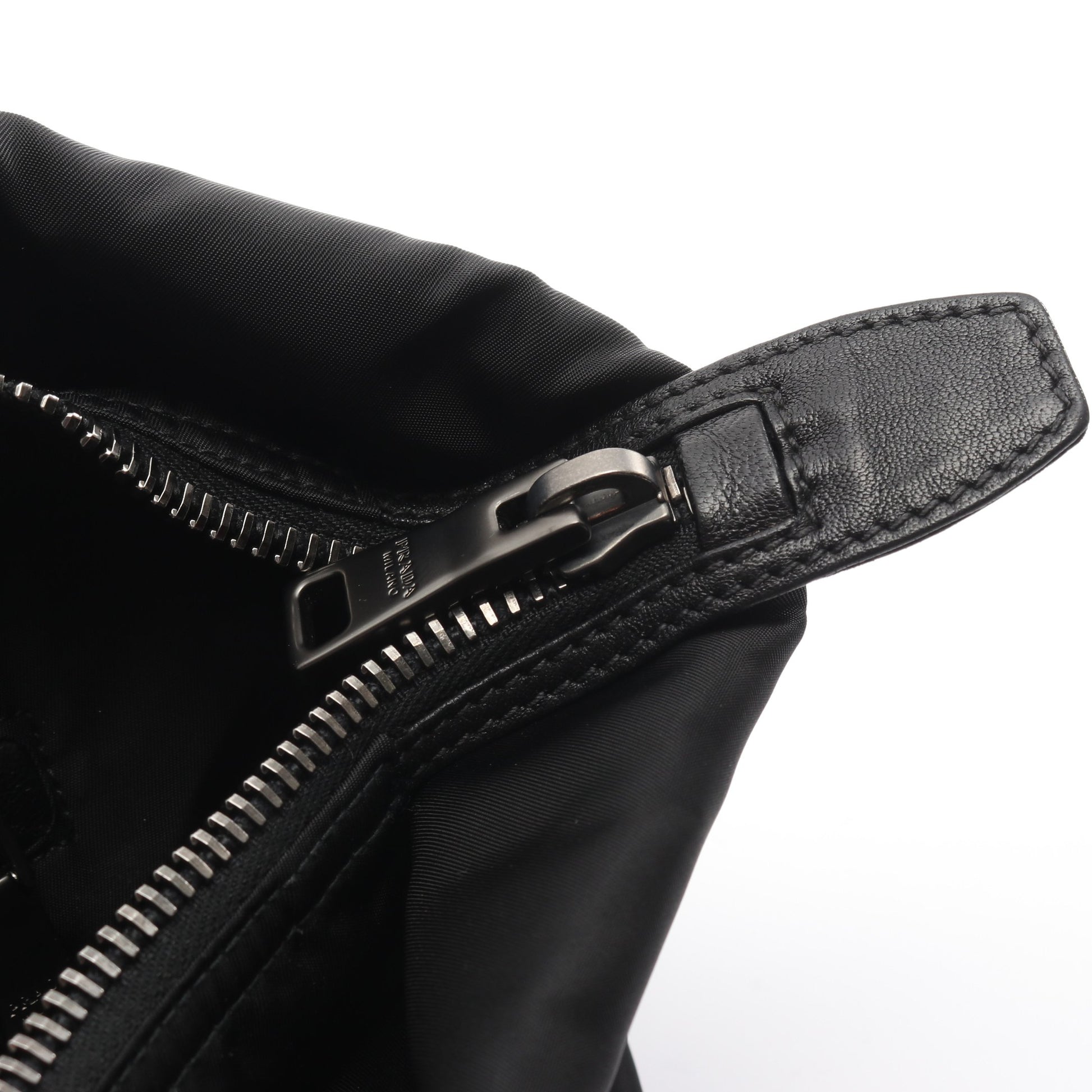 ハンドバッグ ナイロン レザー ブラック 2WAY プラダ バッグ PRADA