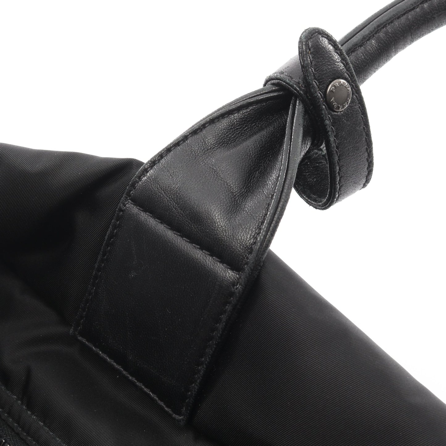 ハンドバッグ ナイロン レザー ブラック 2WAY プラダ バッグ PRADA