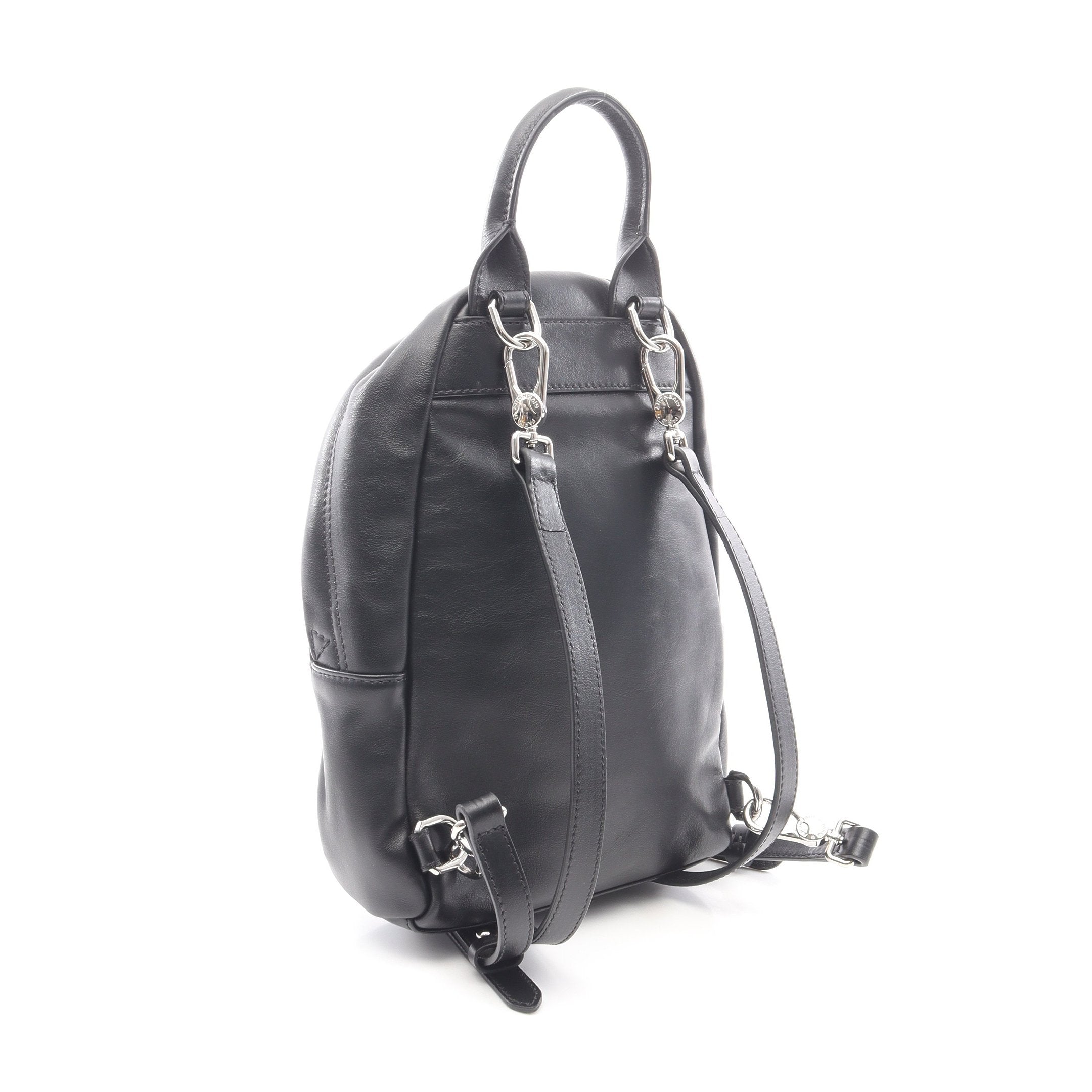 GIVENCHY ブラック レザー バックパック リュック ナノ ナノ バックパック リュックサック レザー ブラック ジバンシィ – RECLO