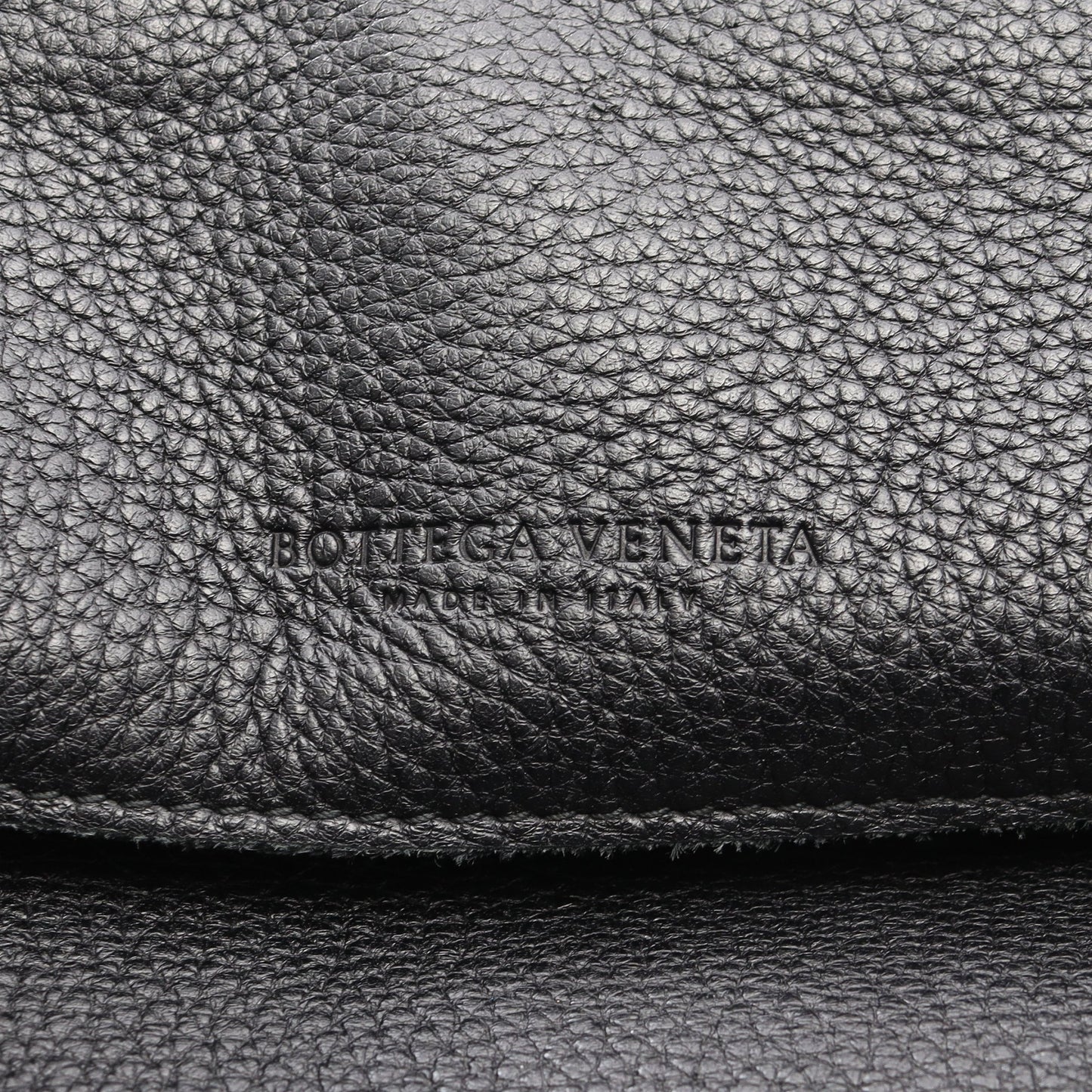 イントレチャート ハンドバッグ トートバッグ レザー ブラック ボッテガヴェネタ バッグ BOTTEGA VENETA