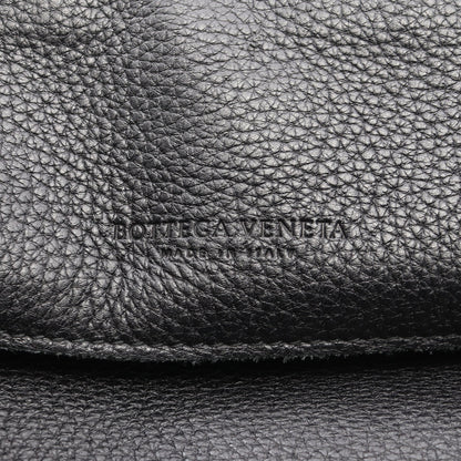 イントレチャート ハンドバッグ トートバッグ レザー ブラック ボッテガヴェネタ バッグ BOTTEGA VENETA