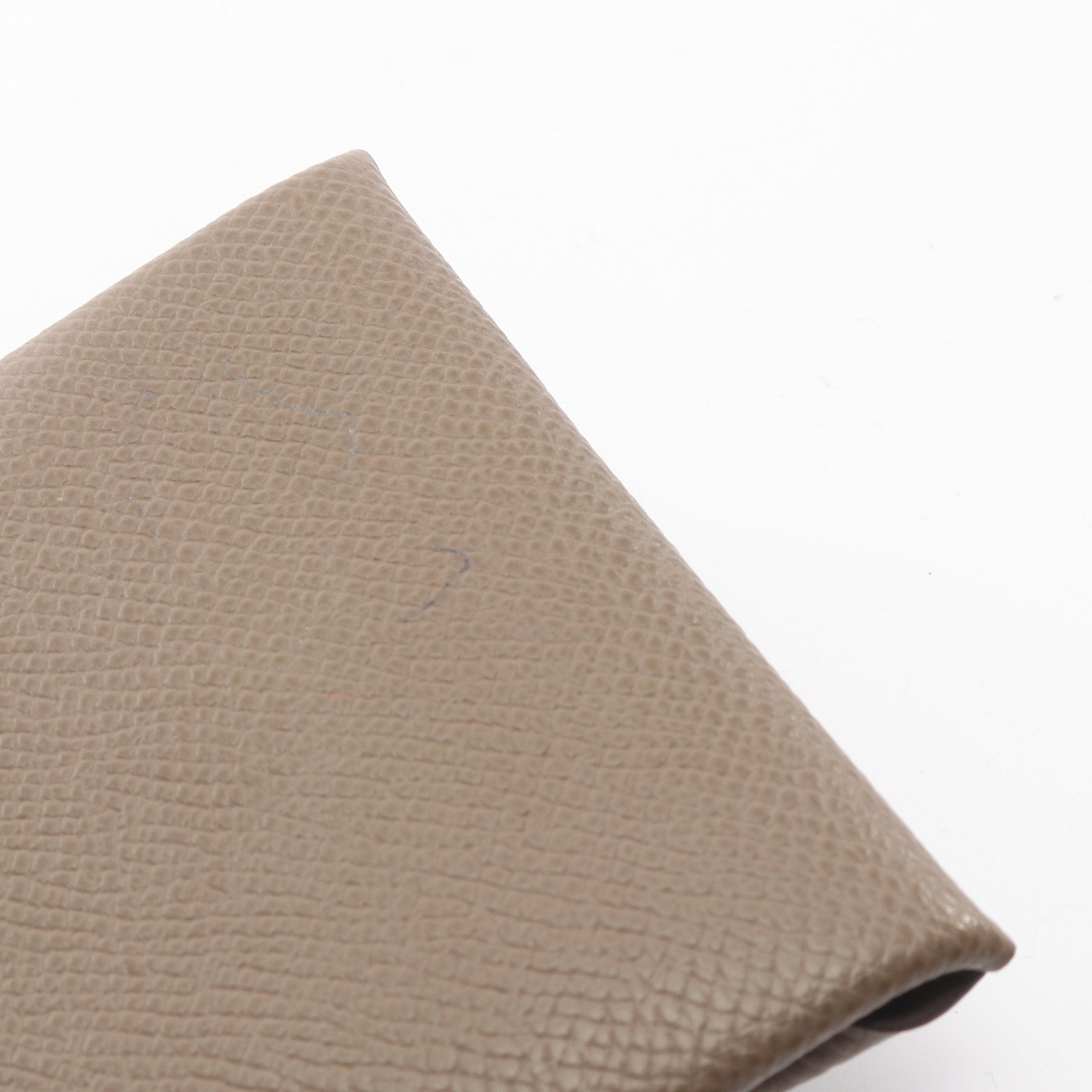 バスティア エトゥープ コインケース ヴォーエプソン グレーブラウン