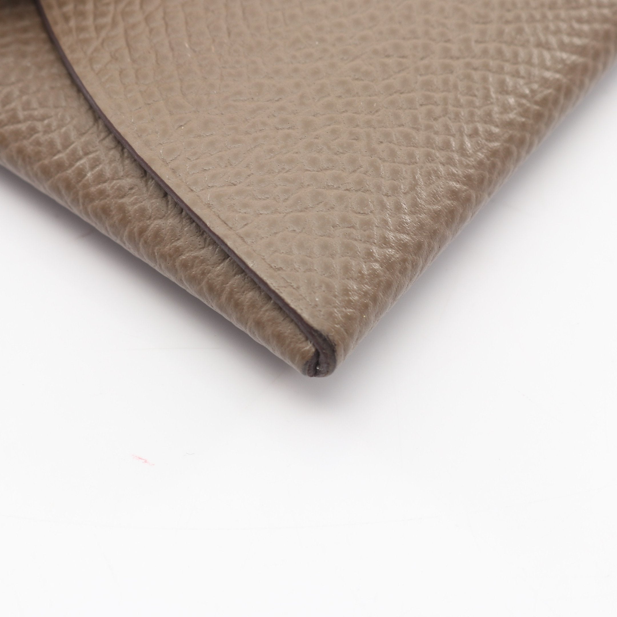 バスティア エトゥープ コインケース ヴォーエプソン グレーブラウン