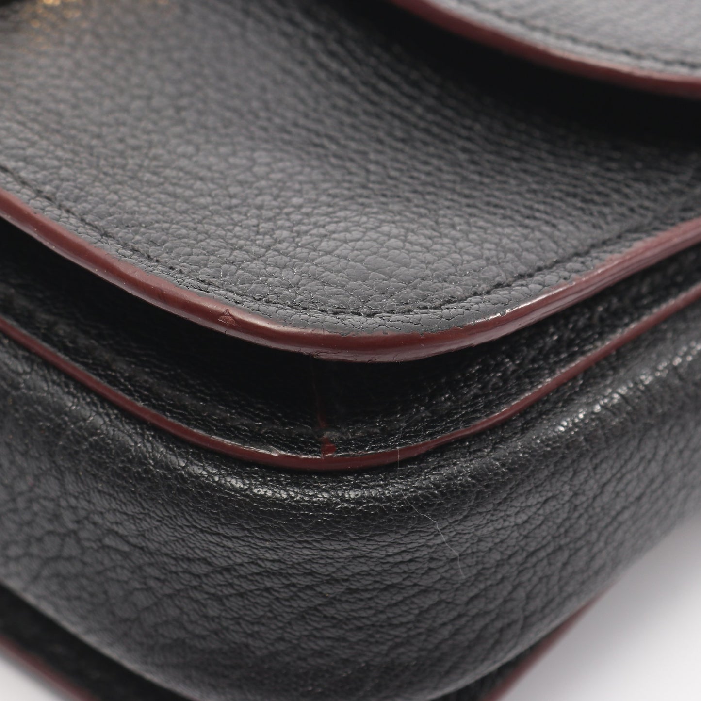 MADRAS BICOLORE マドラス ショルダーバッグ レザー ブラック ミュウミュウ バッグ miu miu