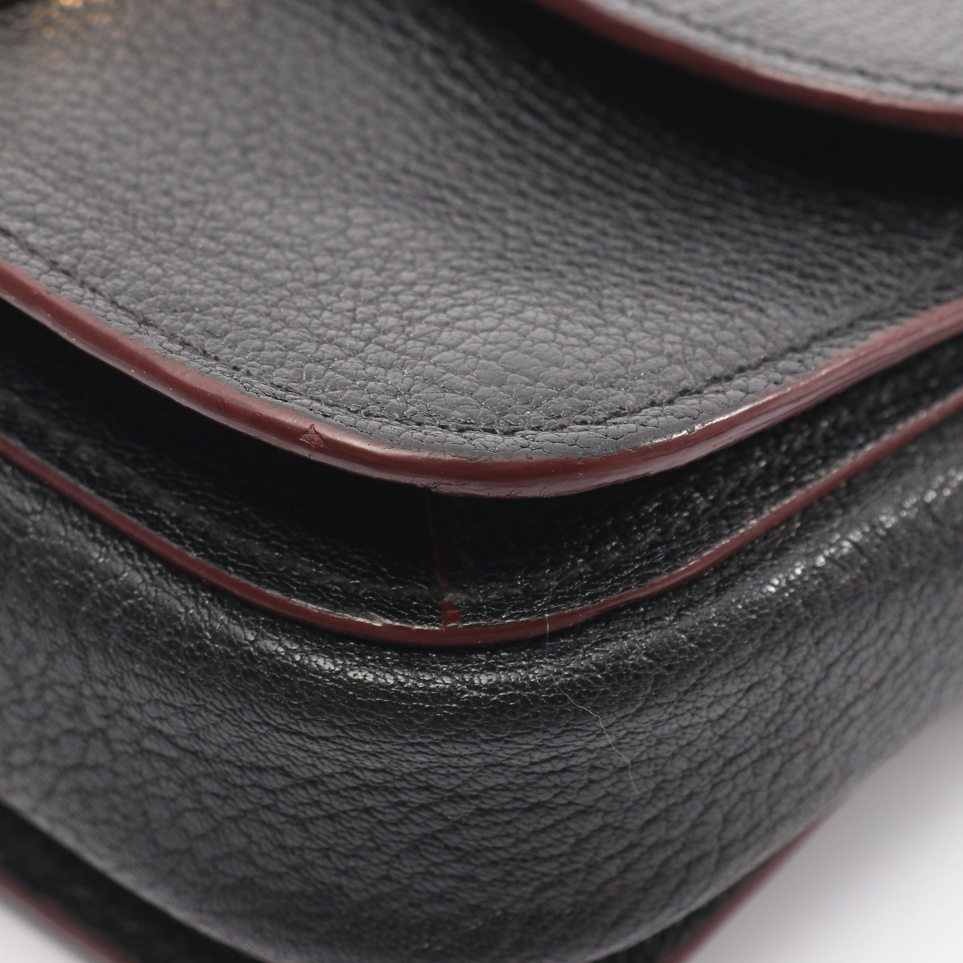 MADRAS BICOLORE マドラス ショルダーバッグ レザー ブラック ミュウミュウ バッグ miu miu