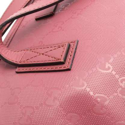GGインプリメ ショルダーバッグ トートバッグ PVC レザー ピンクパープル グッチ バッグ GUCCI