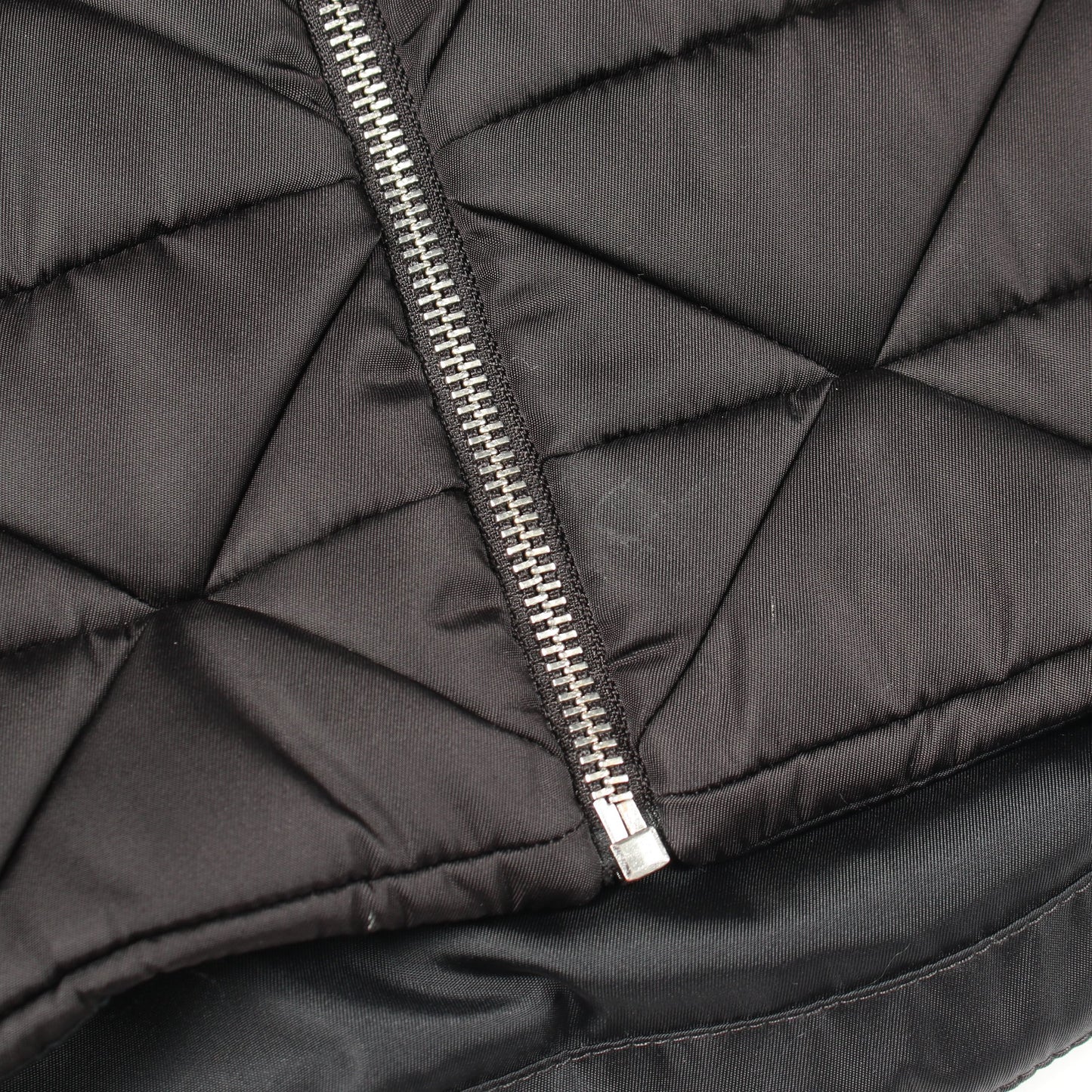 RE-NYLON ジャケット ブルゾン ナイロン ブラック フード付き プラダ アウター PRADA
