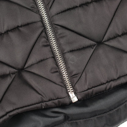 RE-NYLON ジャケット ブルゾン ナイロン ブラック フード付き プラダ アウター PRADA
