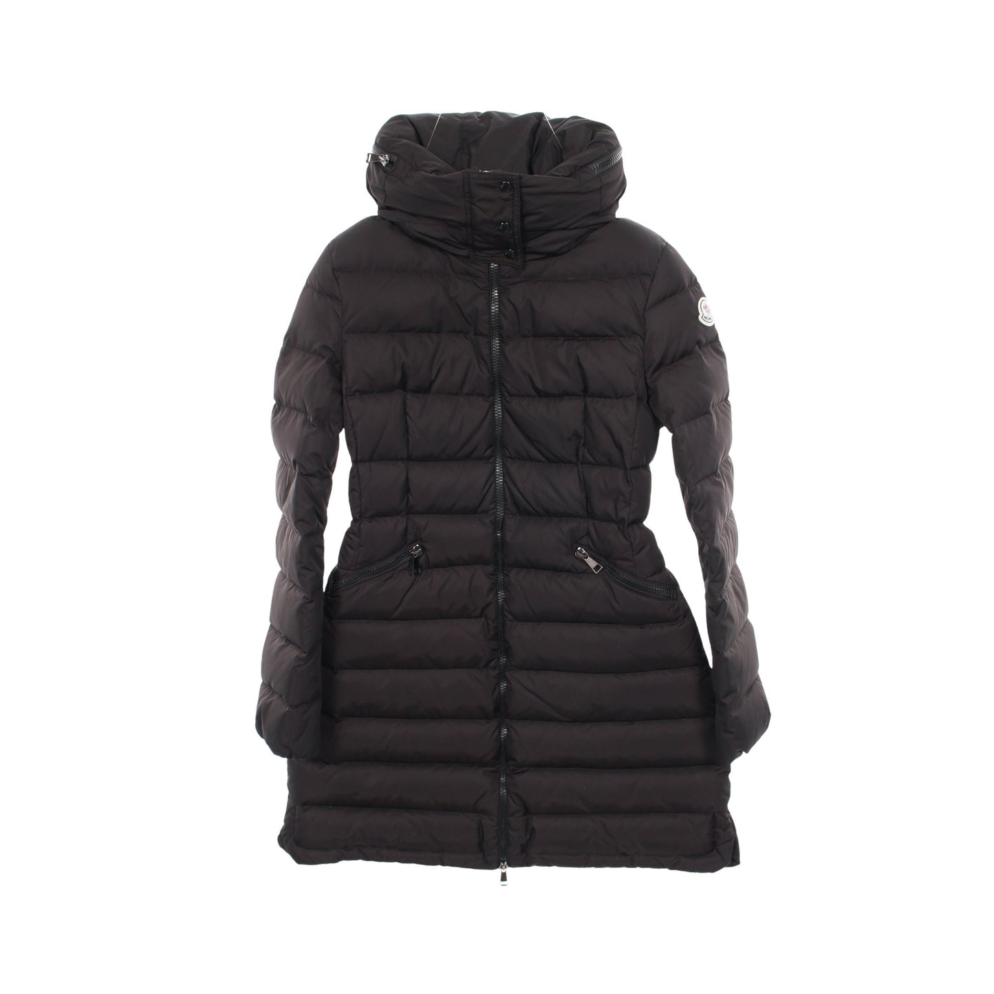 FLAMMETTE フラメッテ ダウンコート ナイロン ブラック フード付き モンクレール アウター MONCLER