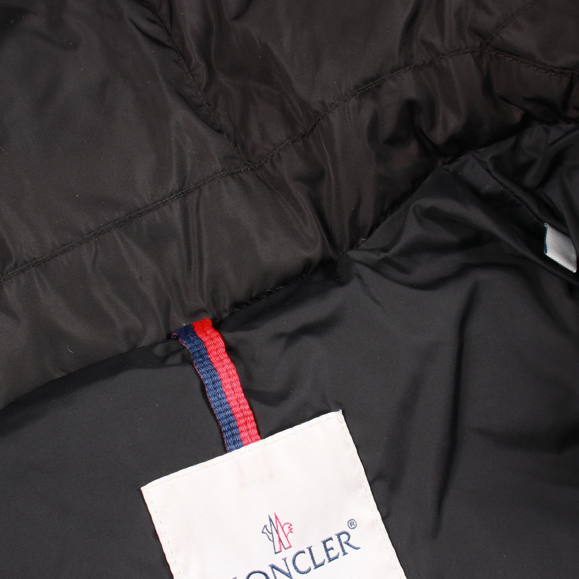 FLAMMETTE フラメッテ ダウンコート ナイロン ブラック フード付き モンクレール アウター MONCLER
