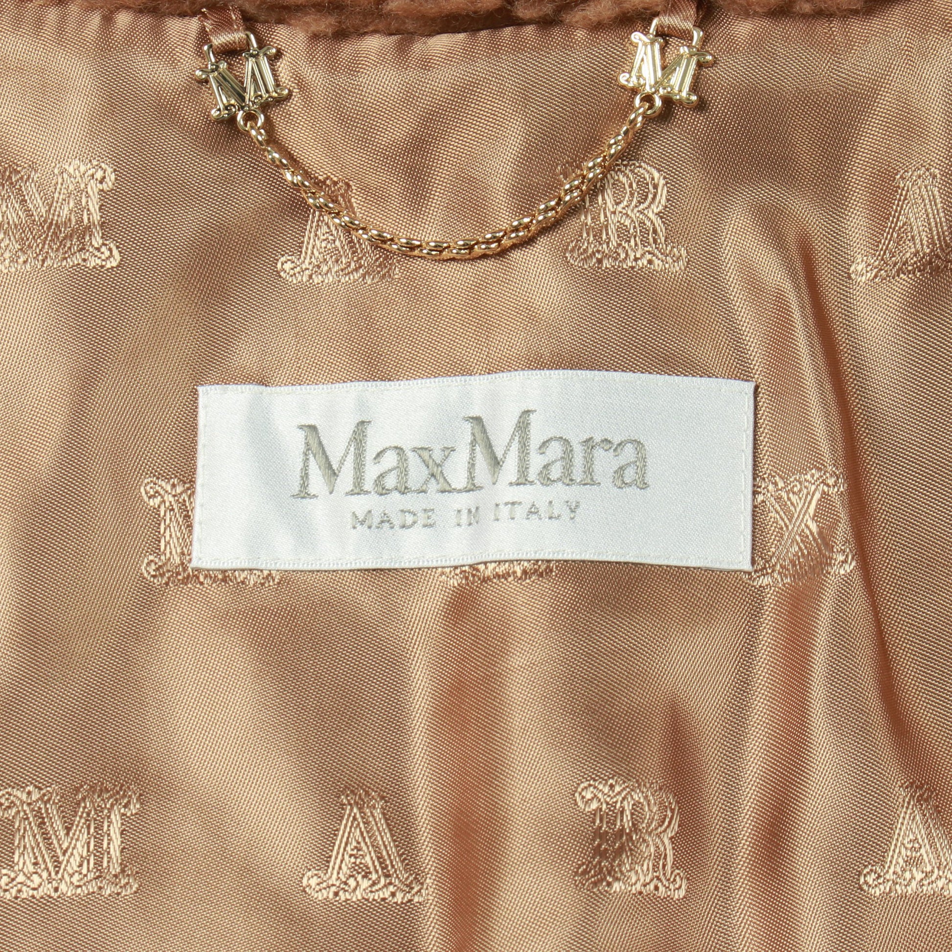 TEBE テディベア ケープ ポンチョ キャメル ブラウン マックスマーラ アウター Max Mara
