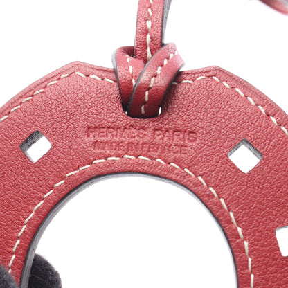 パドック シュバル ホースシュー ルビー バッグチャーム ヴォースイフト ボルドー エルメス 財布・小物 HERMES
