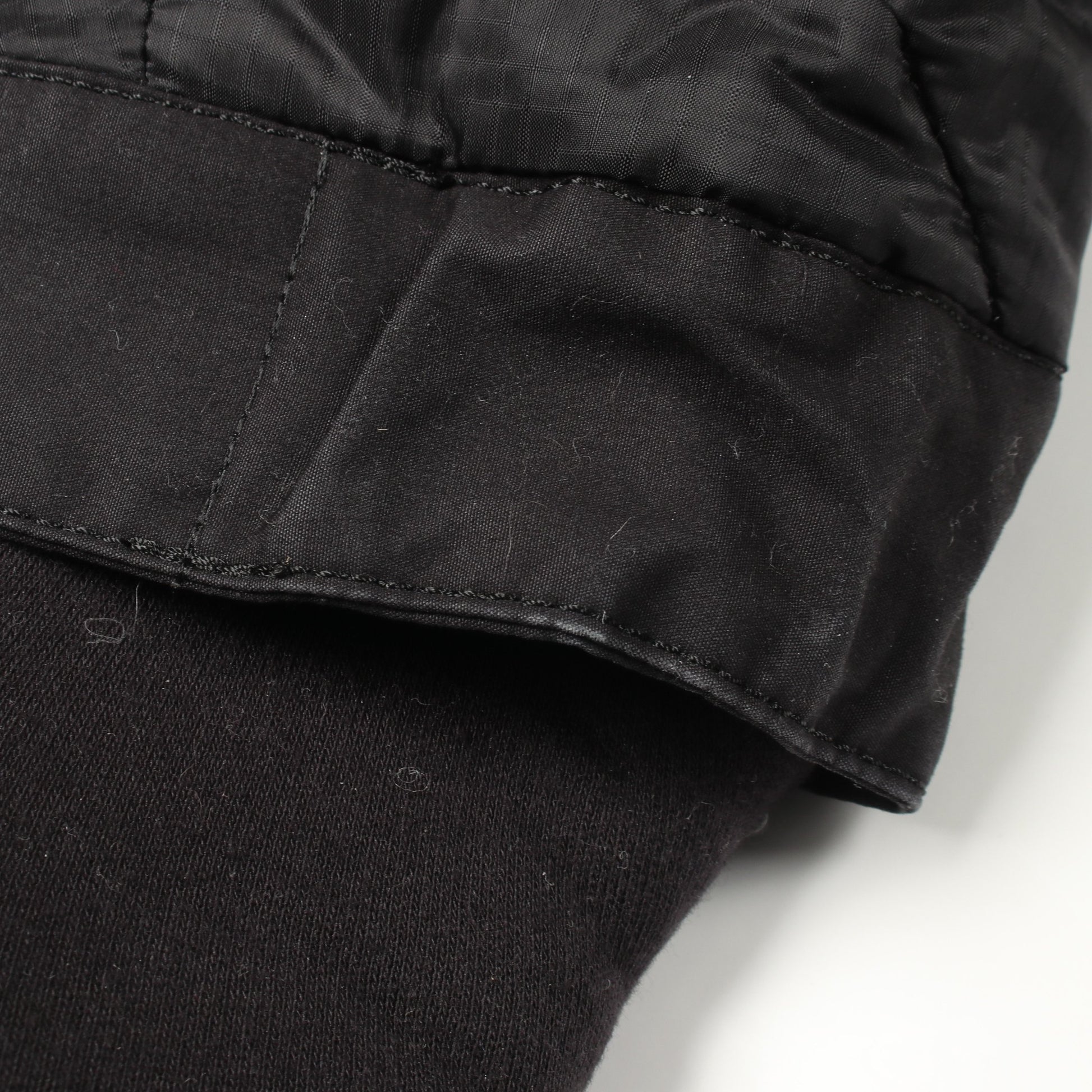 ドッキング コート ウール ナイロン ブラック フード付き サカイ アウター sacai