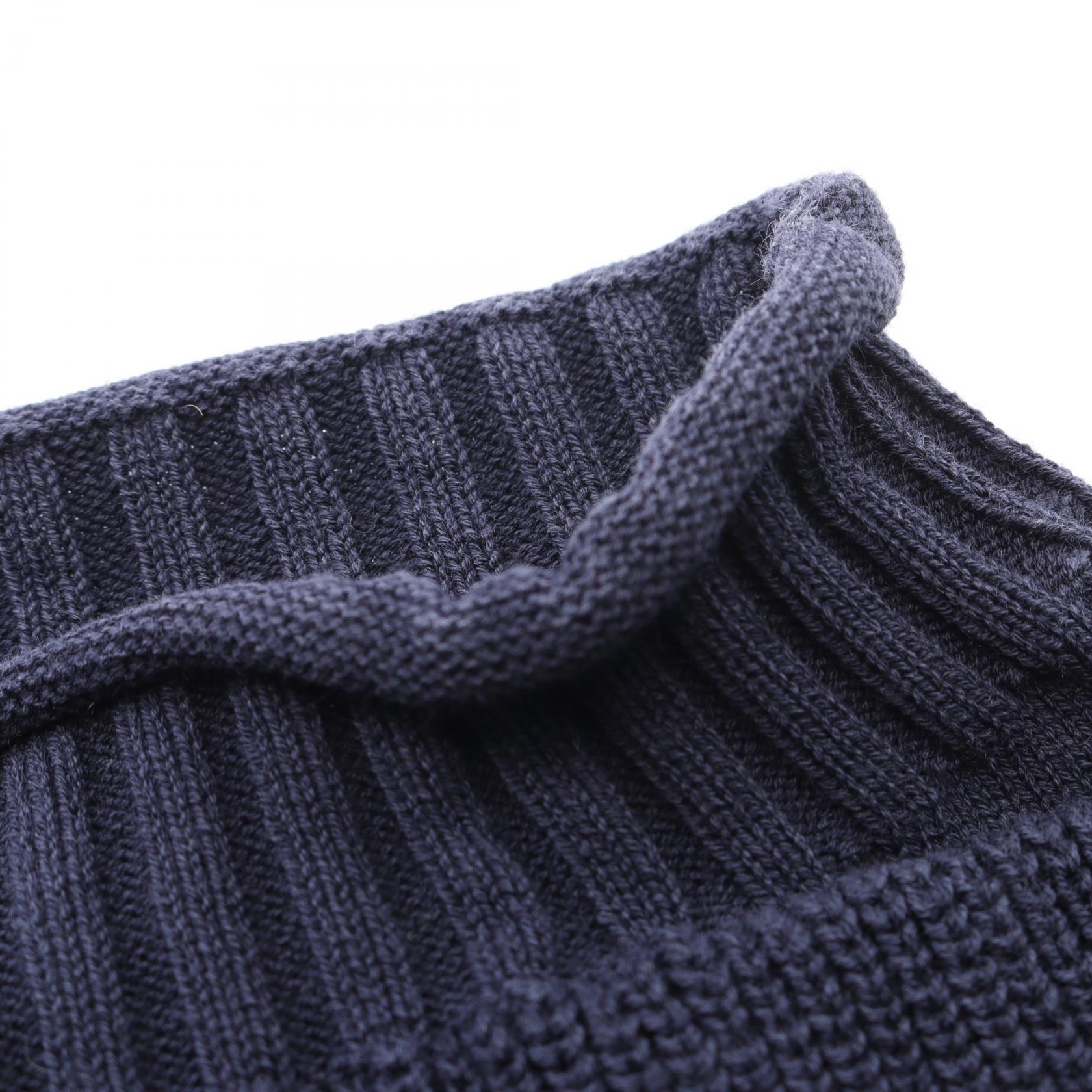 ニット コットン ネイビー メゾンマルジェラ14 トップス Maison Margiela 14