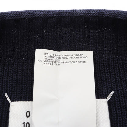 ニット コットン ネイビー メゾンマルジェラ14 トップス Maison Margiela 14