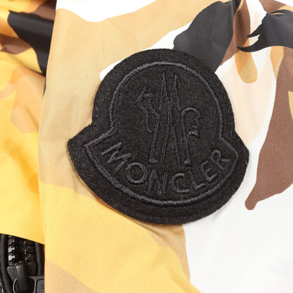 MONCLER GENIUS 1952 OCT ジャケット カモフラージュ ナイロン イエロー マルチカラー フード付き モンクレール アウター MONCLER