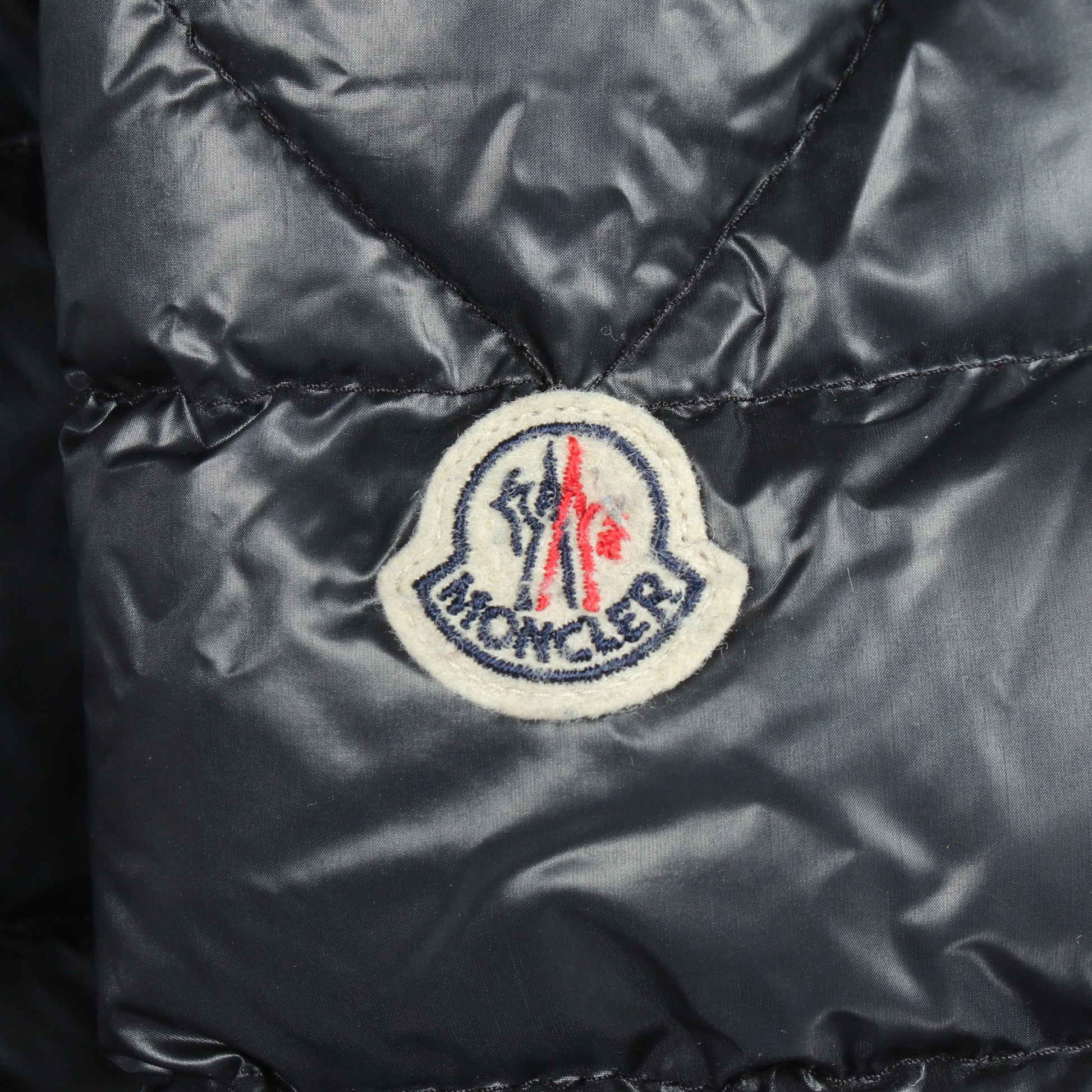 GASTONET キッズ ダウンジャケット ナイロン ネイビー モンクレール アウター MONCLER