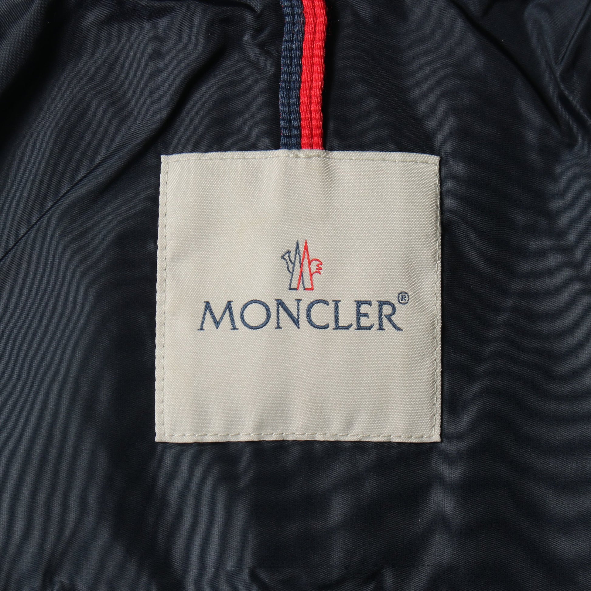 GASTONET キッズ ダウンジャケット ナイロン ネイビー モンクレール アウター MONCLER