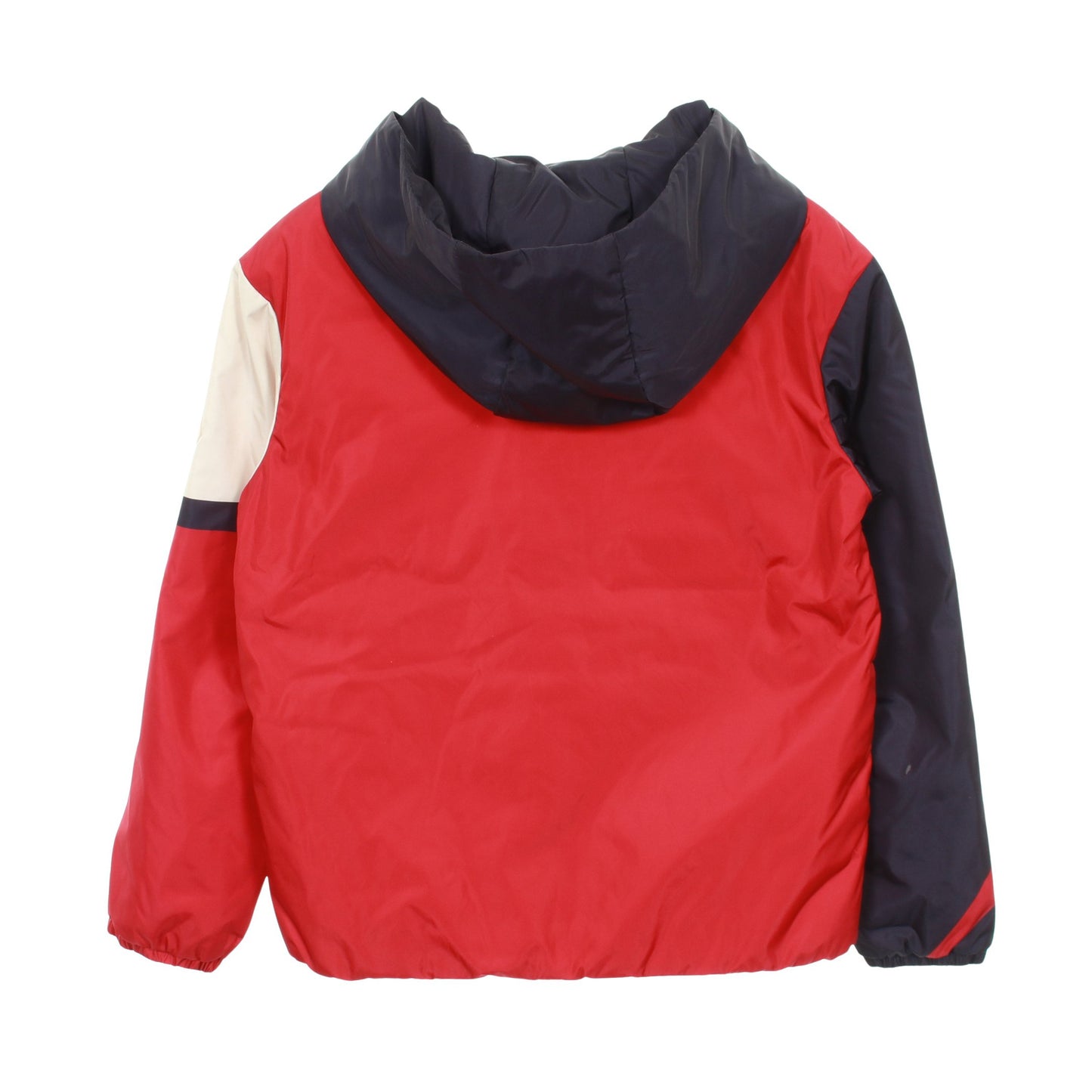 BERT キッズ フード付き ダウンジャケット ナイロン ネイビー レッド ホワイト モンクレール アウター MONCLER