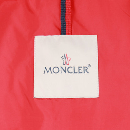 BERT キッズ フード付き ダウンジャケット ナイロン ネイビー レッド ホワイト モンクレール アウター MONCLER