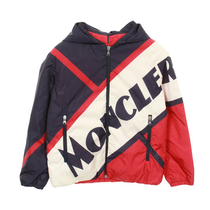 BERT キッズ フード付き ダウンジャケット ナイロン ネイビー レッド ホワイト モンクレール アウター MONCLER