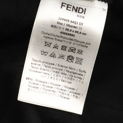 ズッカ バケット キッズ ハット ブラウン ブラック フェンディ 財布・小物 FENDI