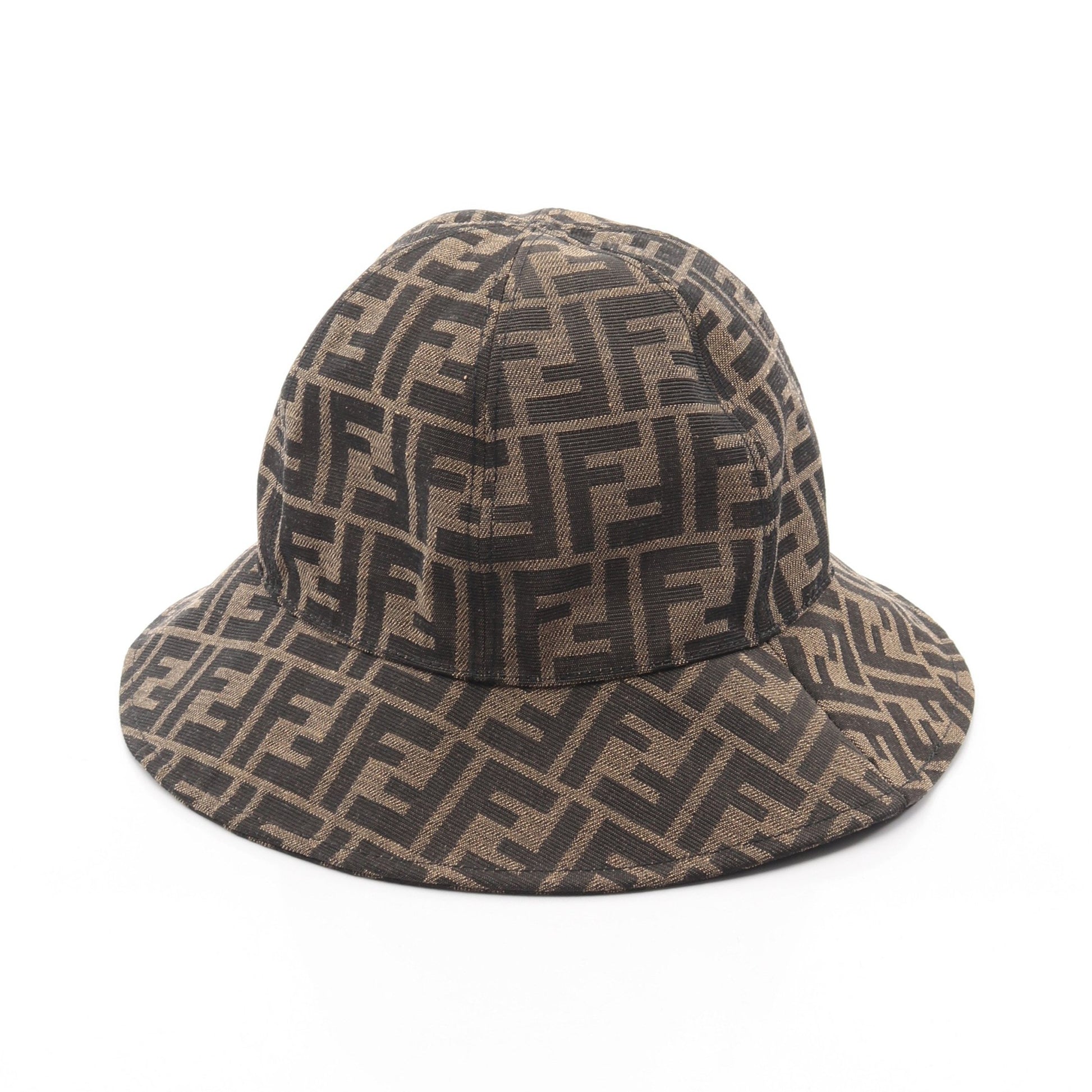ズッカ バケット キッズ ハット ブラウン ブラック フェンディ 財布・小物 FENDI
