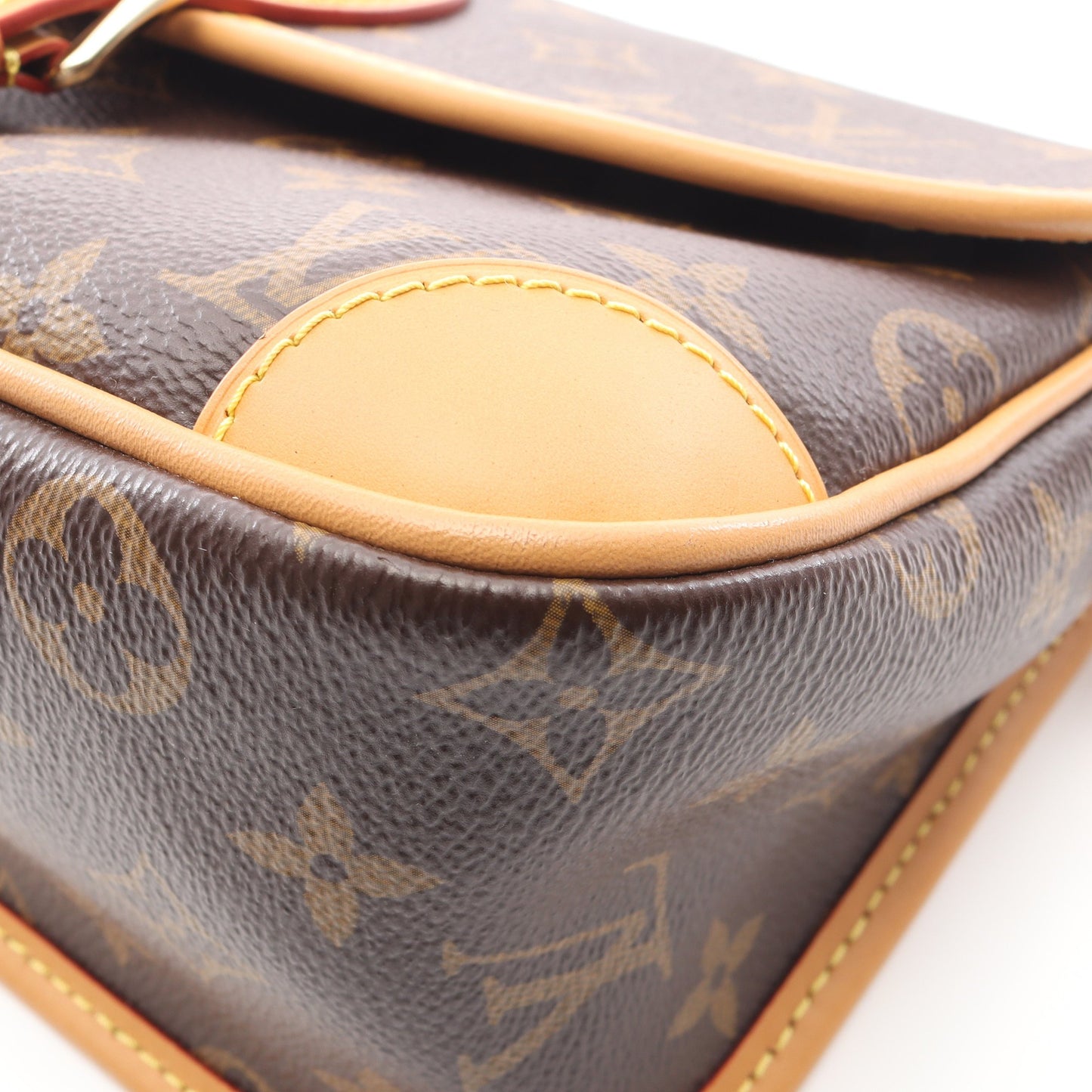 ディアヌ NM PM モノグラム ショルダーバッグ PVC レザー ブラウン 2WAY ルイヴィトン バッグ LOUIS VUITTON