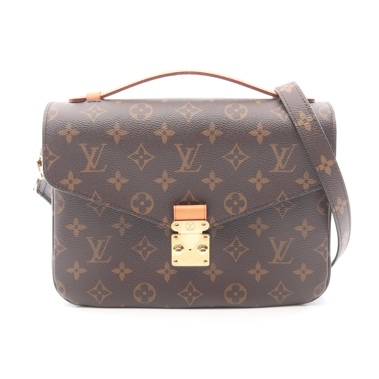 ポシェット メティス MM モノグラム ハンドバッグ PVC レザー ブラウン 2WAY ルイヴィトン バッグ LOUIS VUITTON