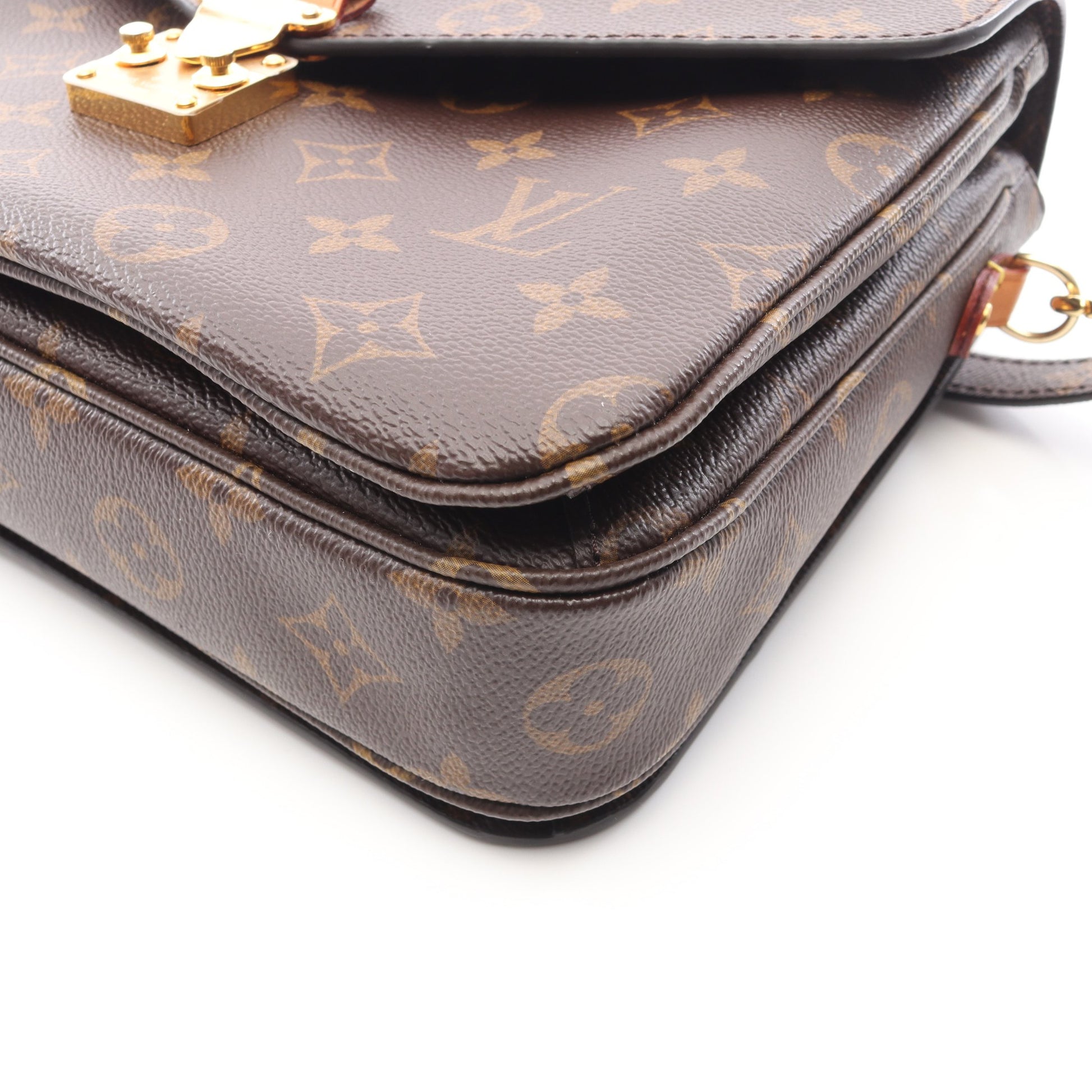 ポシェット メティス MM モノグラム ハンドバッグ PVC レザー ブラウン 2WAY ルイヴィトン バッグ LOUIS VUITTON