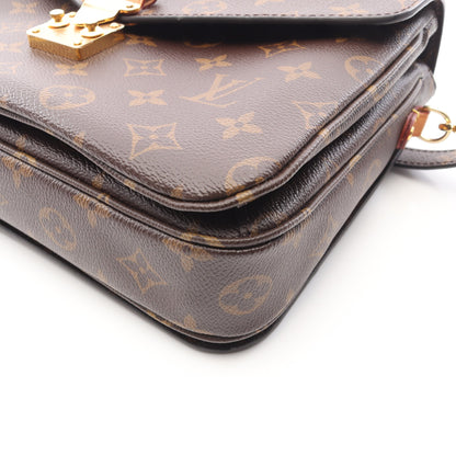 ポシェット メティス MM モノグラム ハンドバッグ PVC レザー ブラウン 2WAY ルイヴィトン バッグ LOUIS VUITTON
