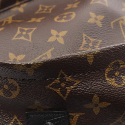 パームスプリングスPM モノグラム バックパック リュックサック PVC レザー ブラウン ブラック ルイヴィトン バッグ LOUIS VUITTON