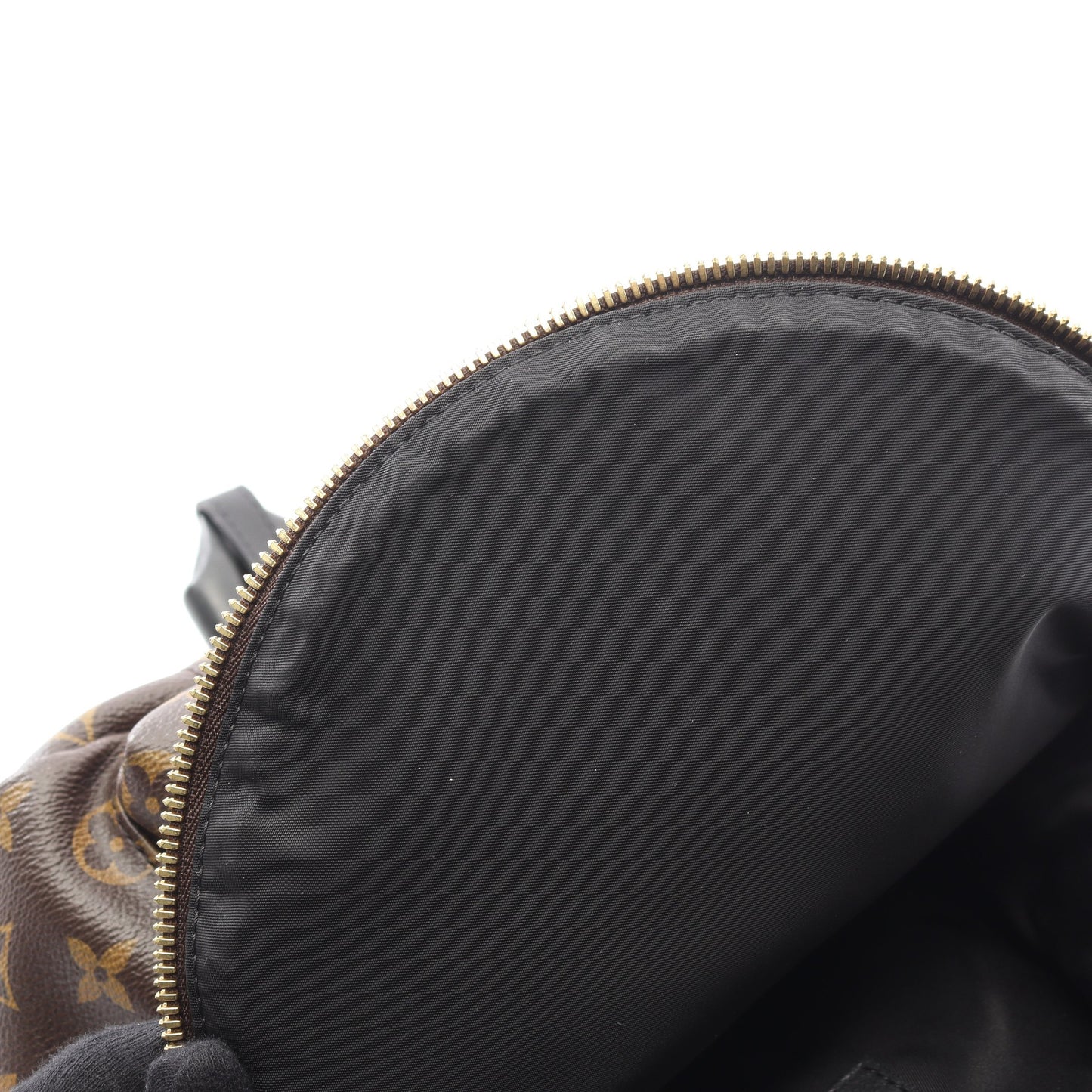 パームスプリングスPM モノグラム バックパック リュックサック PVC レザー ブラウン ブラック ルイヴィトン バッグ LOUIS VUITTON