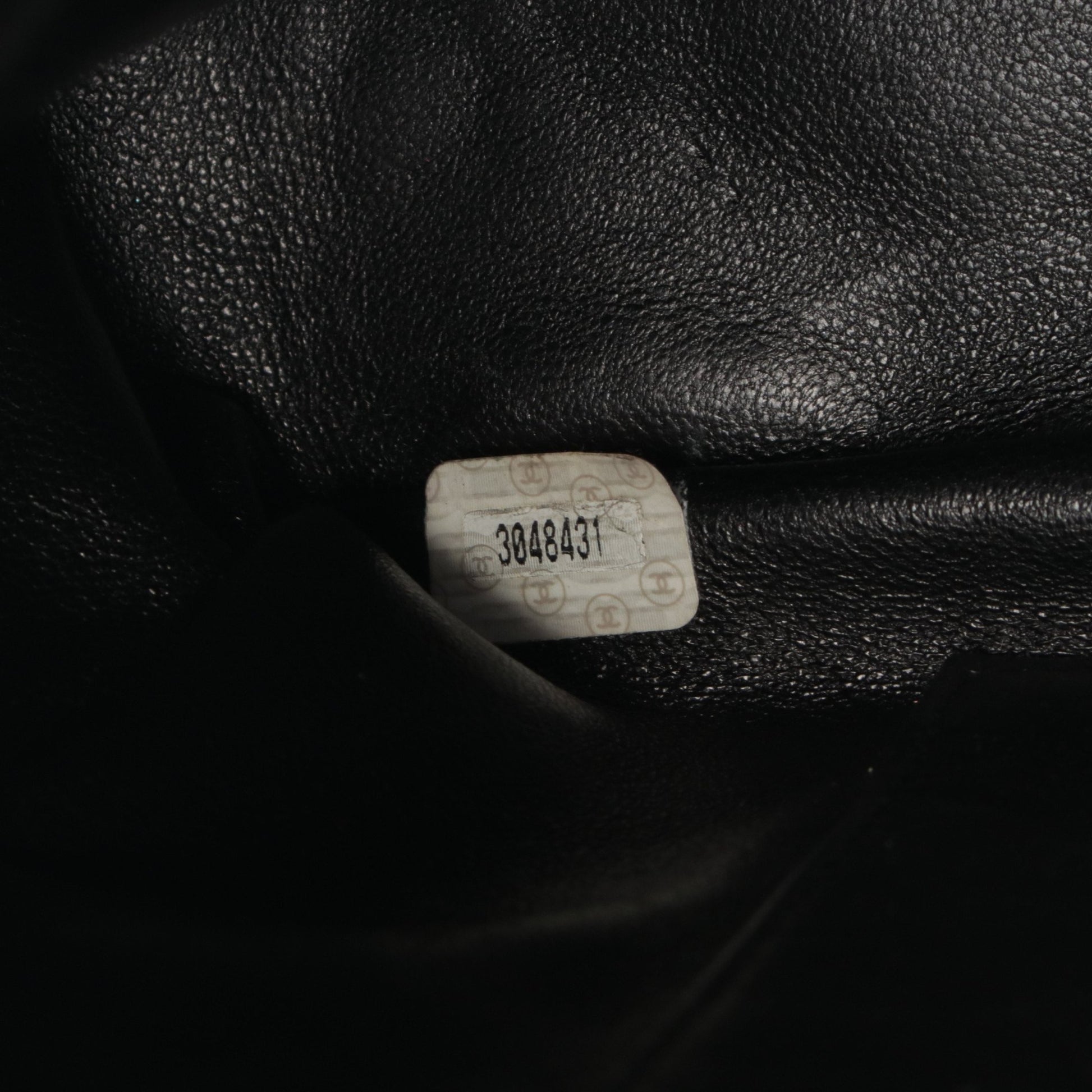 マトラッセ チェーンショルダーバッグ ラムスキン ブラック ゴールド金具 タッセル シャネル バッグ CHANEL