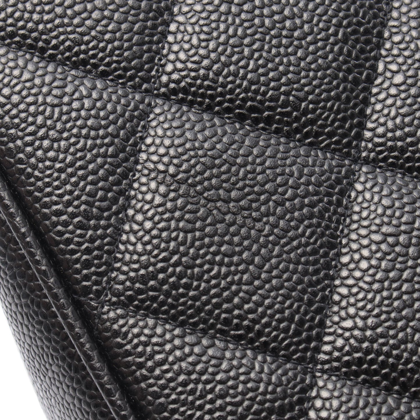 マトラッセ チェーンショルダーバッグ チェーントートバッグ キャビアスキン ブラック ゴールド金具 シャネル バッグ CHANEL