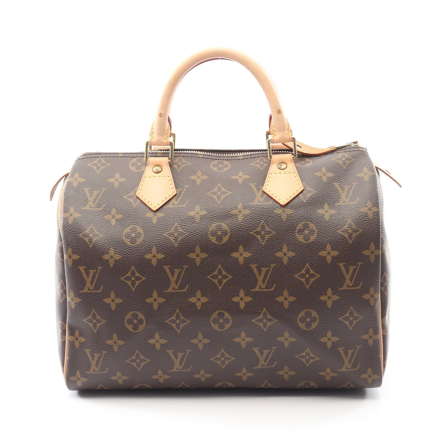 スピーディ30 モノグラム ハンドバッグ PVC レザー ブラウン ルイヴィトン バッグ LOUIS VUITTON