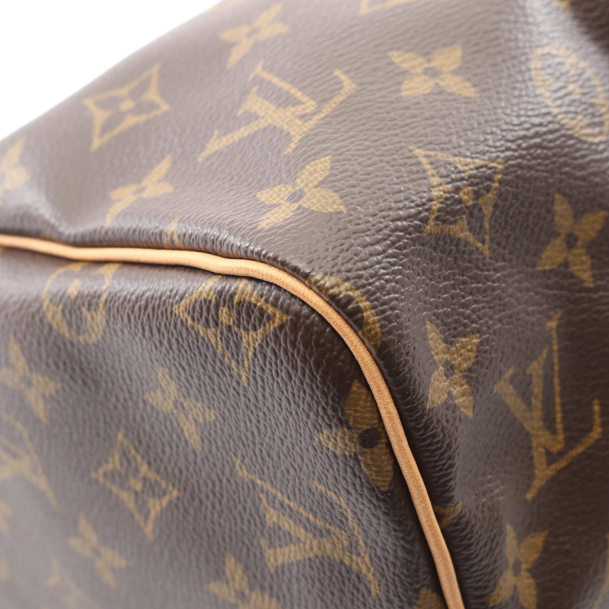 スピーディ30 モノグラム ハンドバッグ PVC レザー ブラウン ルイヴィトン バッグ LOUIS VUITTON