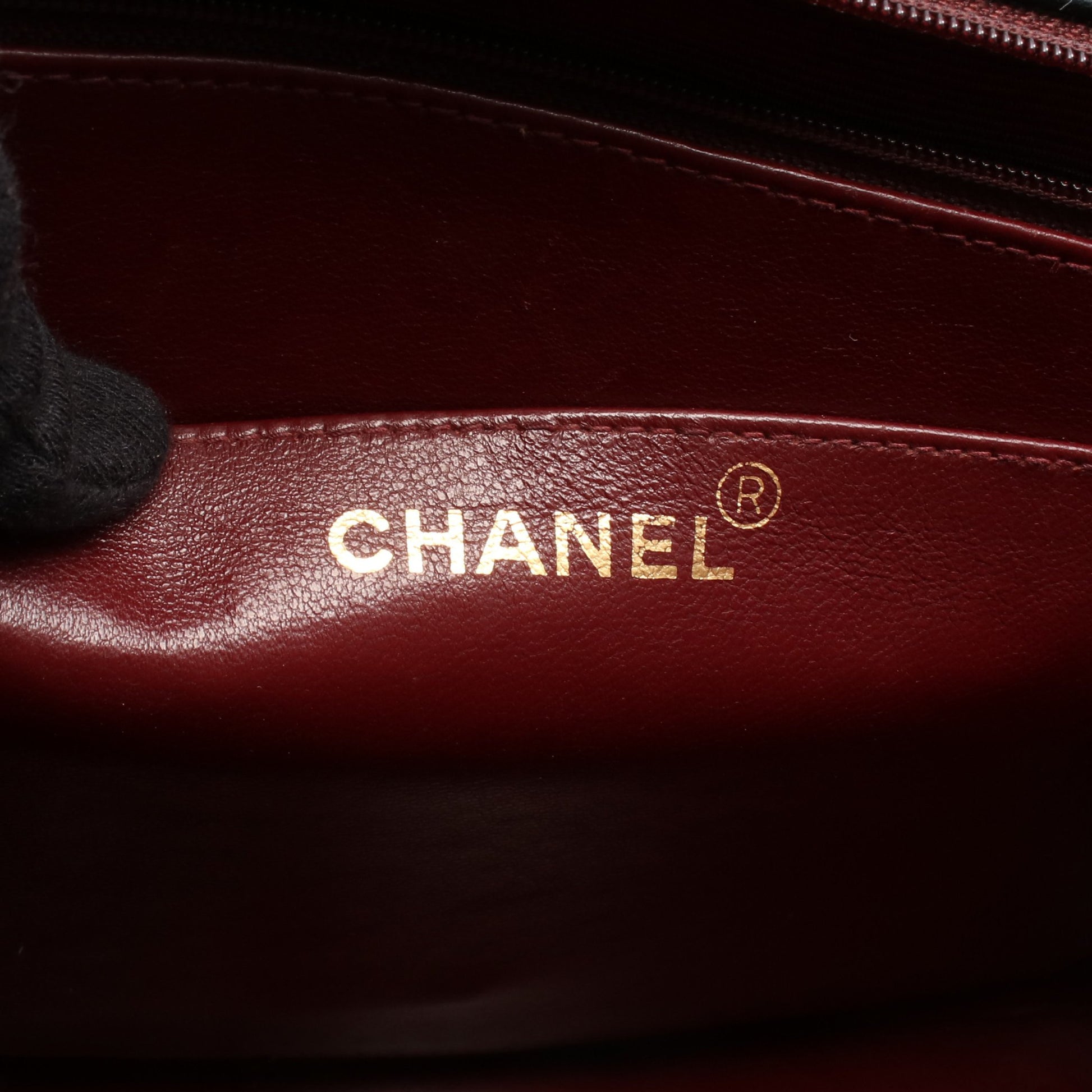デカマトラッセ34 シングルフラップ Wチェーンショルダーバッグ ラムスキン ブラック ゴールド金具 シャネル バッグ CHANEL