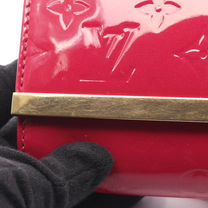 クラッチ アナ モノグラムヴェルニ ローズアンディアン チェーンショルダーバッグ レザー ピンク ルイヴィトン バッグ LOUIS VUITTON