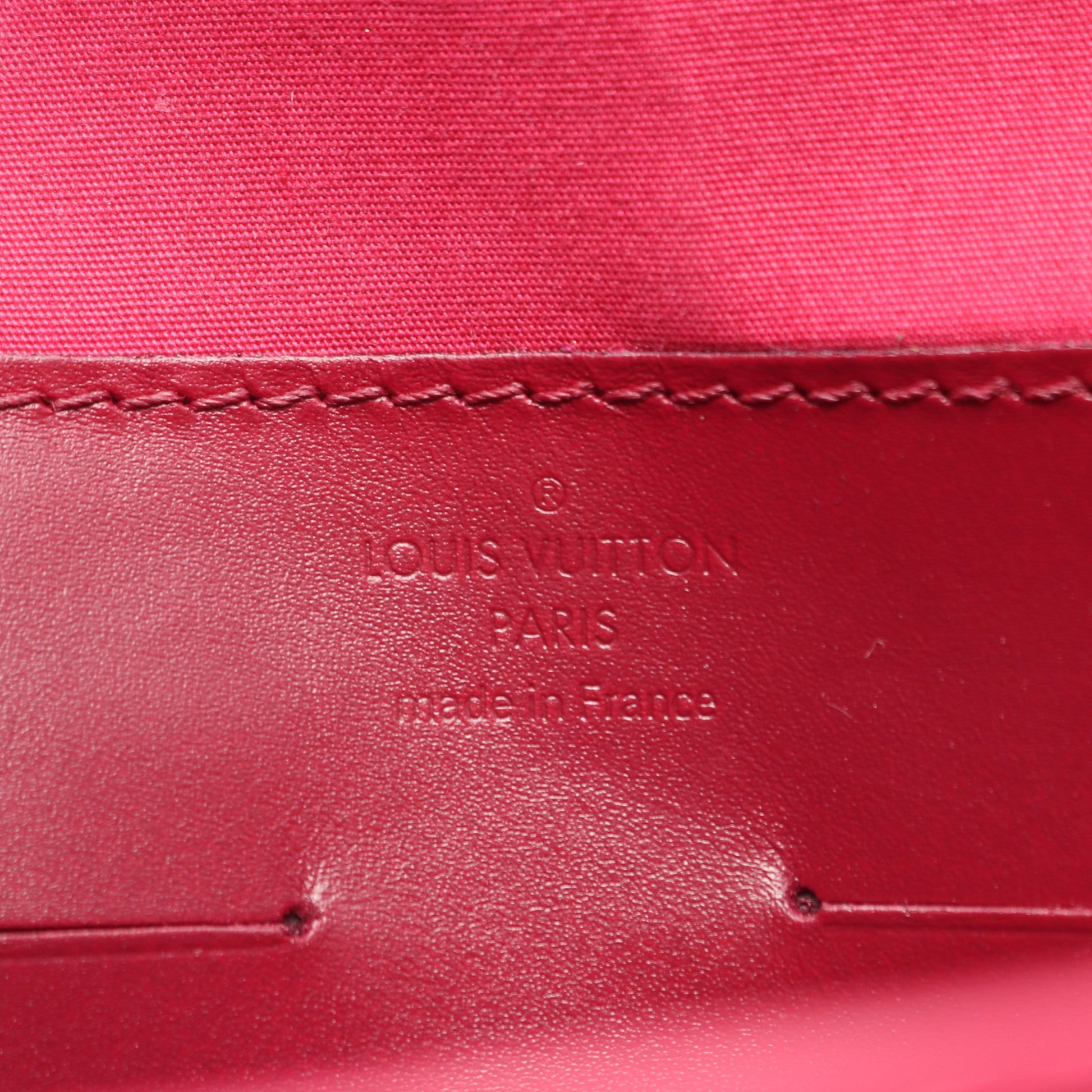 クラッチ アナ モノグラムヴェルニ ローズアンディアン チェーンショルダーバッグ レザー ピンク ルイヴィトン バッグ LOUIS VUITTON