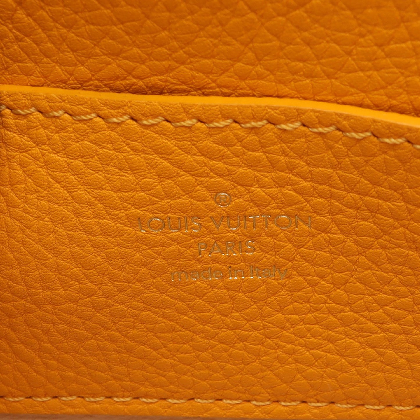 LV PONT 9 LVポンヌフ ソフトPM サンビーム ショルダーバッグ レザー イエロー ルイヴィトン バッグ LOUIS VUITTON