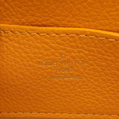 LV PONT 9 LVポンヌフ ソフトPM サンビーム ショルダーバッグ レザー イエロー ルイヴィトン バッグ LOUIS VUITTON