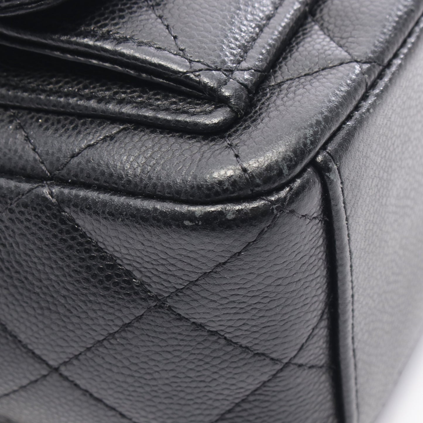 マトラッセ ミニリュック キャビアスキン ブラック ゴールド金具 シャネル バッグ CHANEL