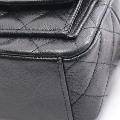 マトラッセ ミニリュック キャビアスキン ブラック ゴールド金具 シャネル バッグ CHANEL